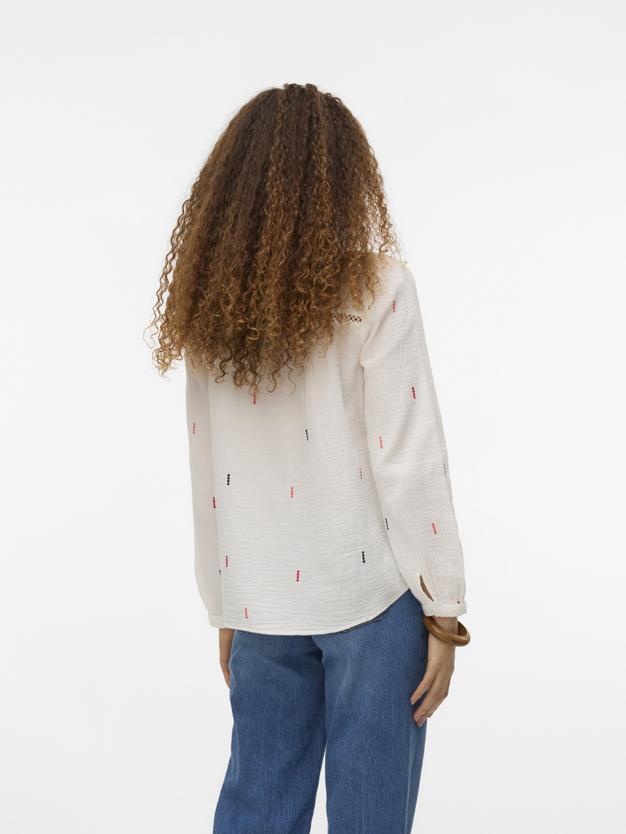 Bloes van het merk Vero Moda in het Wit