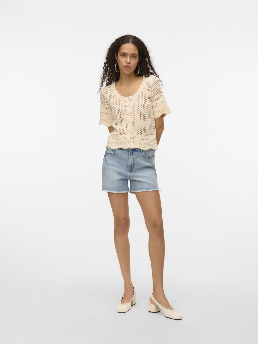 Cardigan van het merk Vero Moda in het Beige