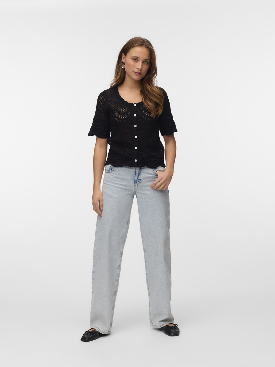 Cardigan van het merk Vero Moda in het Zwart