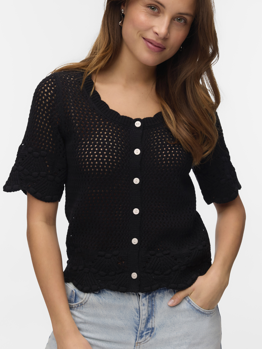 Cardigan van het merk Vero Moda in het Zwart
