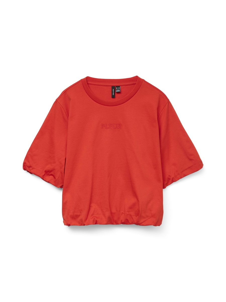 T-shirt van het merk Vero Moda in het Rood