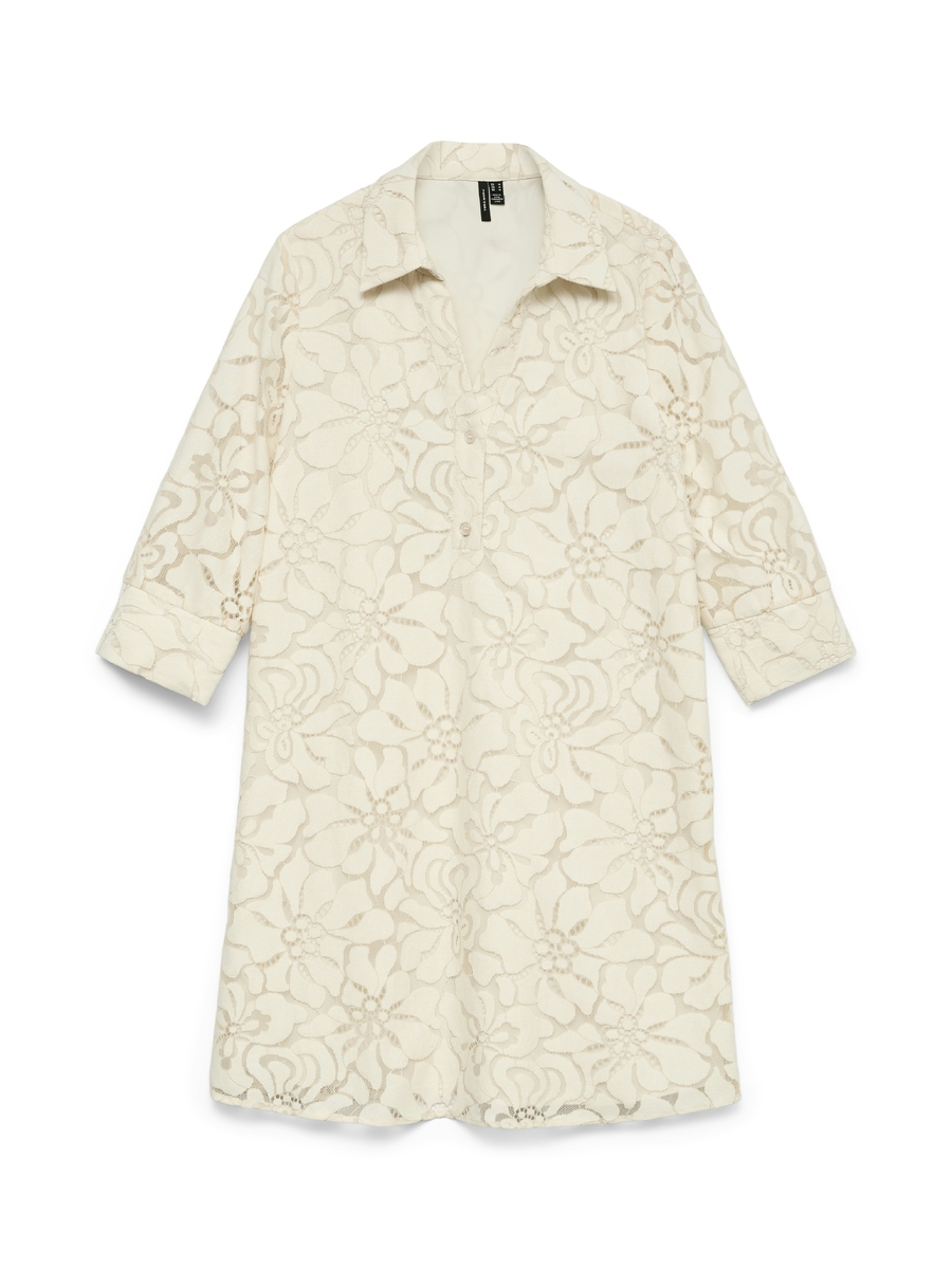 Kleed van het merk Vero Moda in het Beige