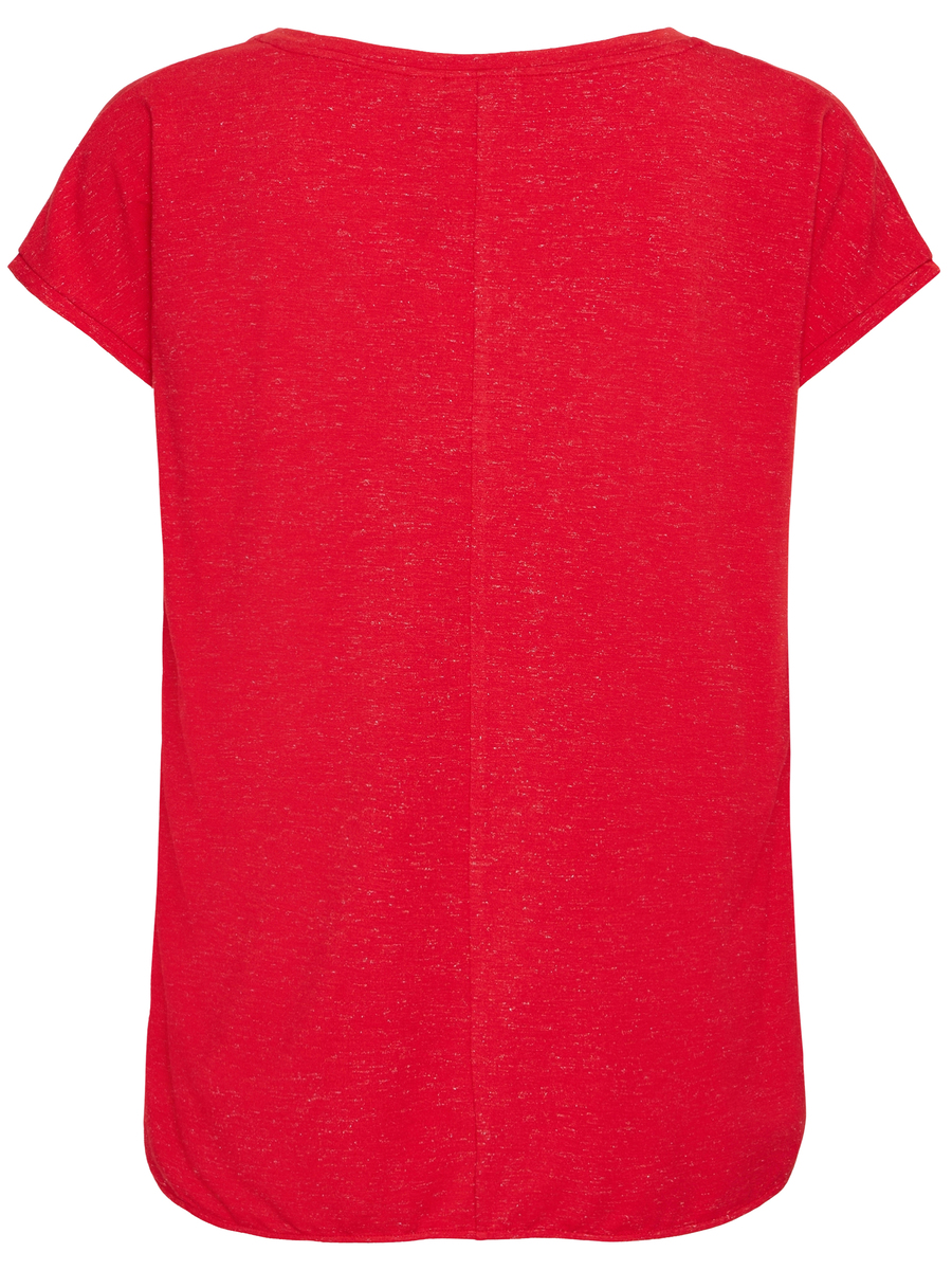 T-shirt van het merk Ichi in het Rood