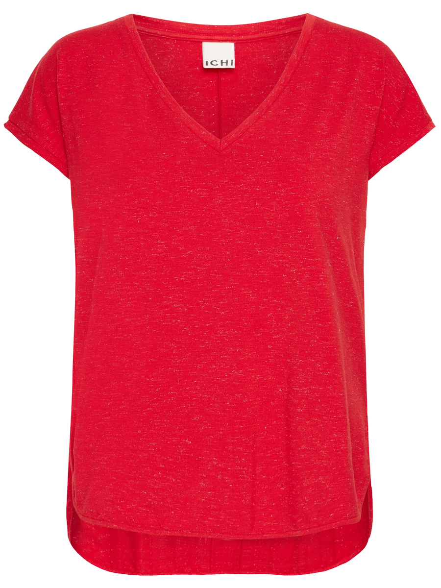 T-shirt van het merk Ichi in het Rood