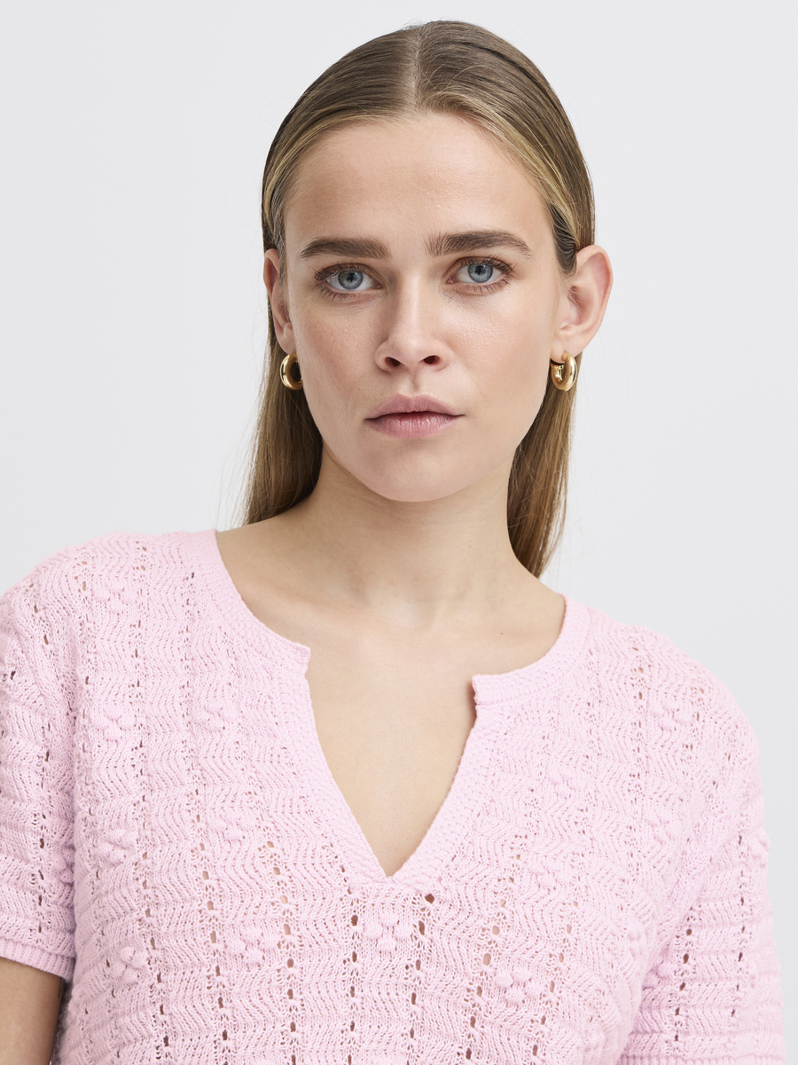 Pull van het merk Ichi in het Roze