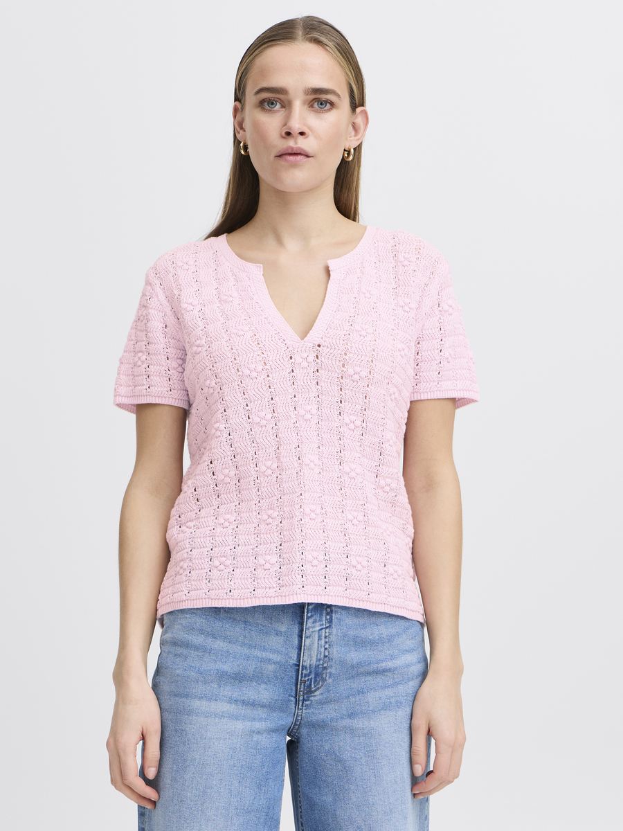 Pull van het merk Ichi in het Roze