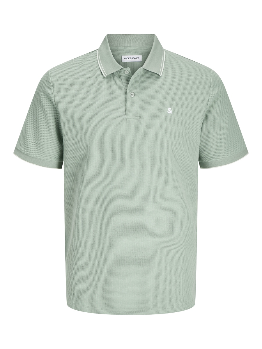 Polo van het merk Jack & Jones in het Groen