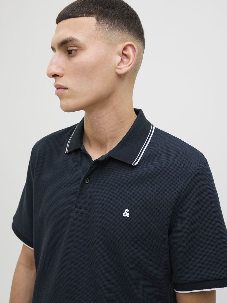 Polo van het merk Jack & Jones in het Marine