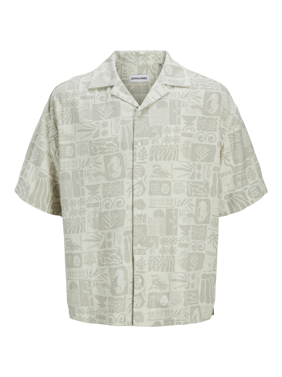 Hemd van het merk Jack & Jones in het Ecru
