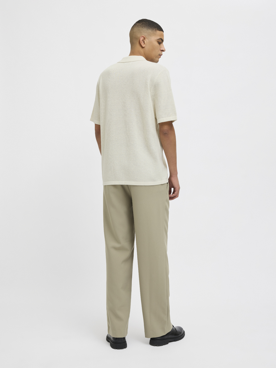 Polo van het merk Jack & Jones in het Ecru