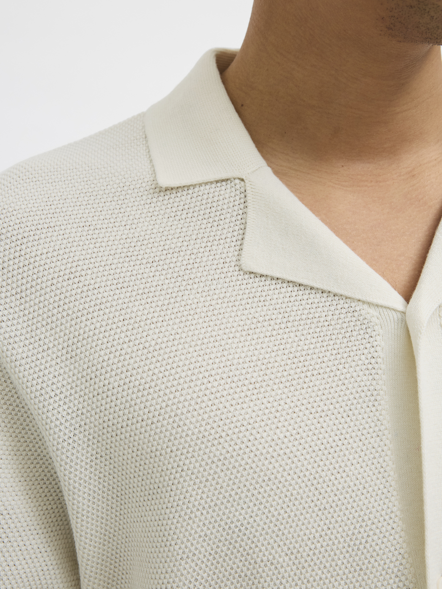 Polo van het merk Jack & Jones in het Ecru