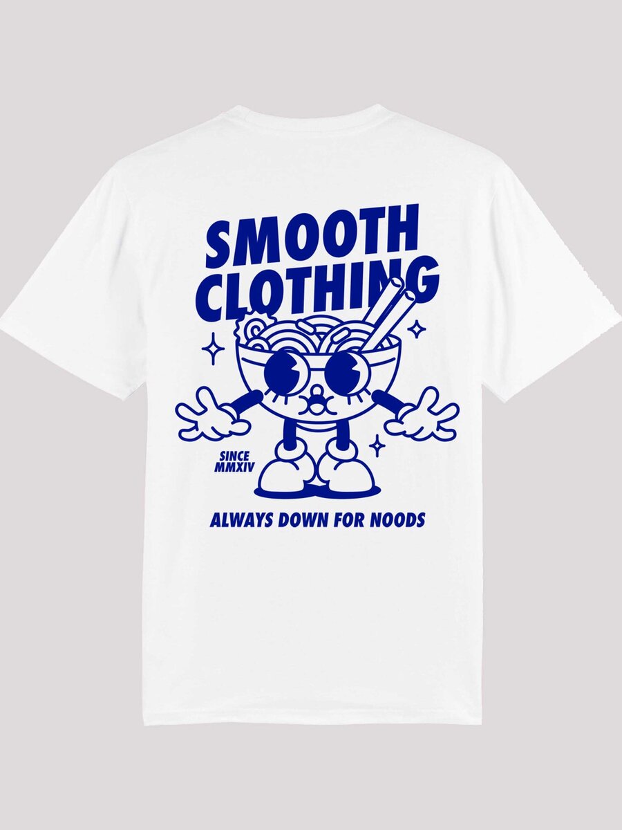 T-shirt van het merk Smooth in het Wit