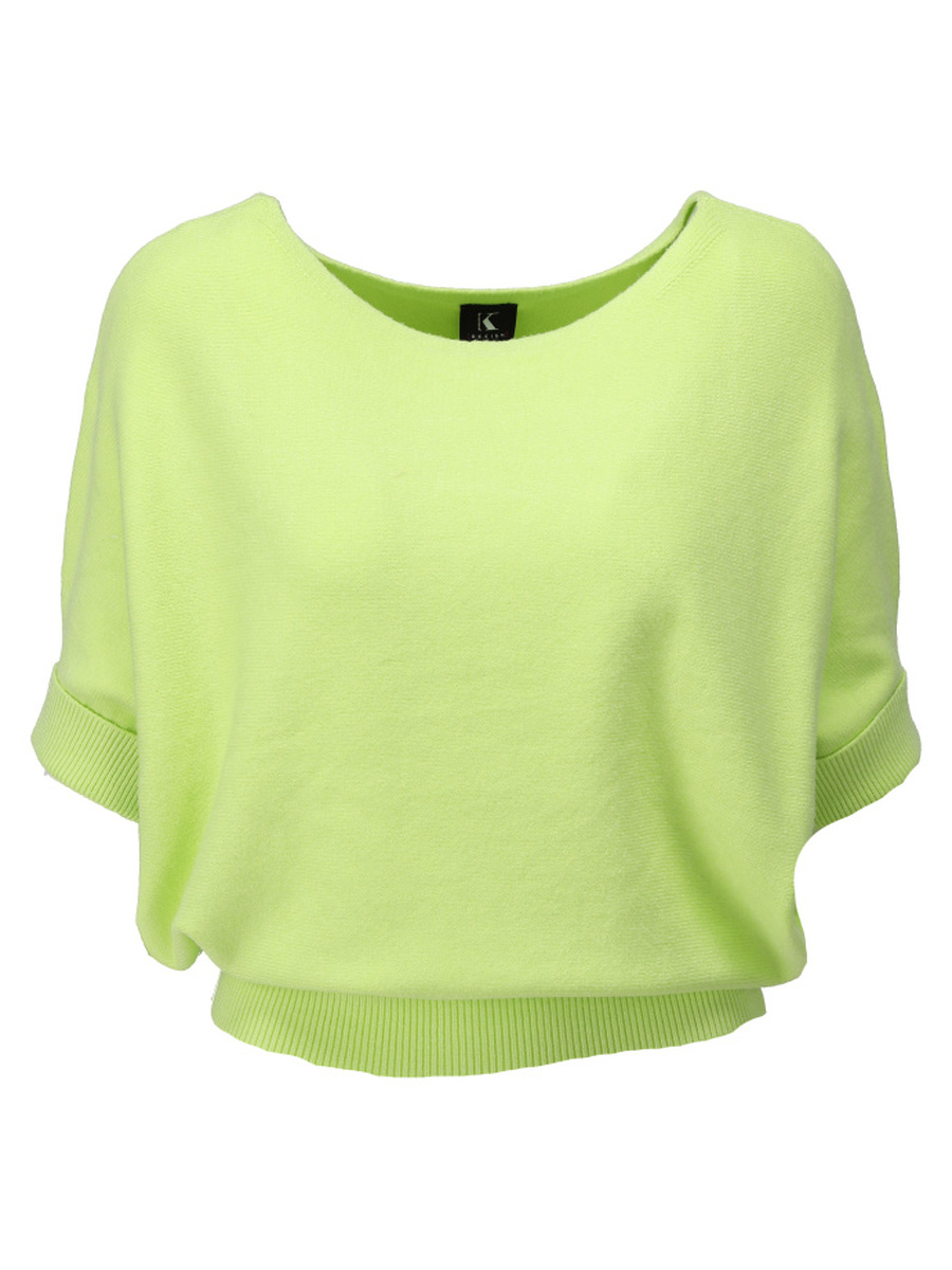 Pull van het merk K-design in het Groen
