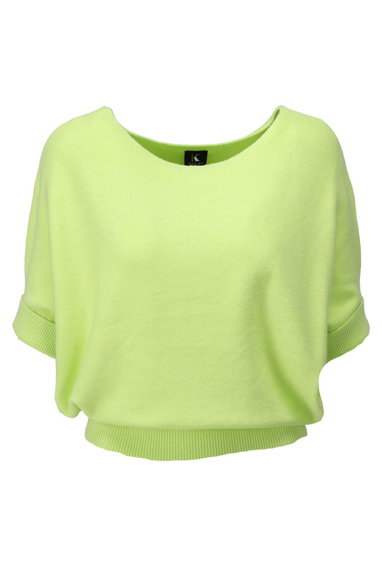 Pull van het merk K-design in het Groen