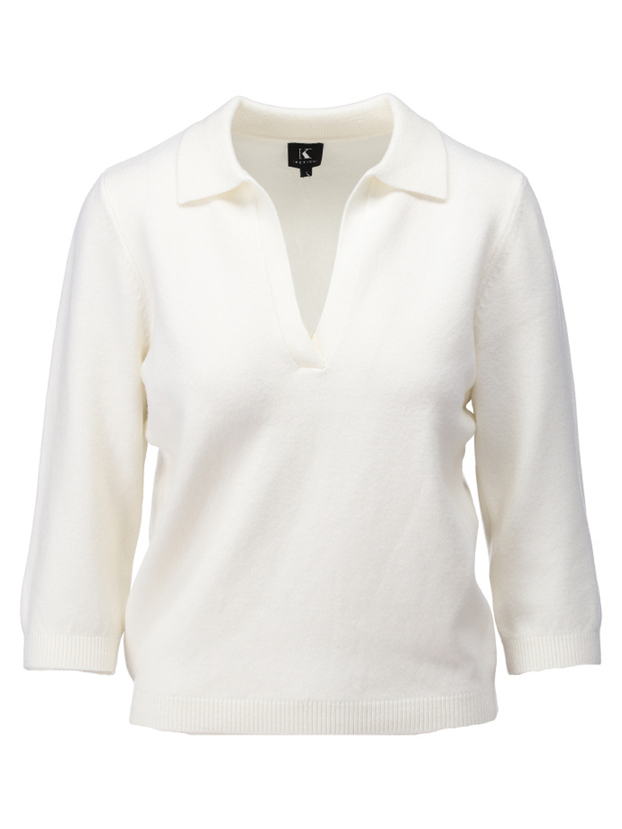 Pull van het merk K-design in het Ecru