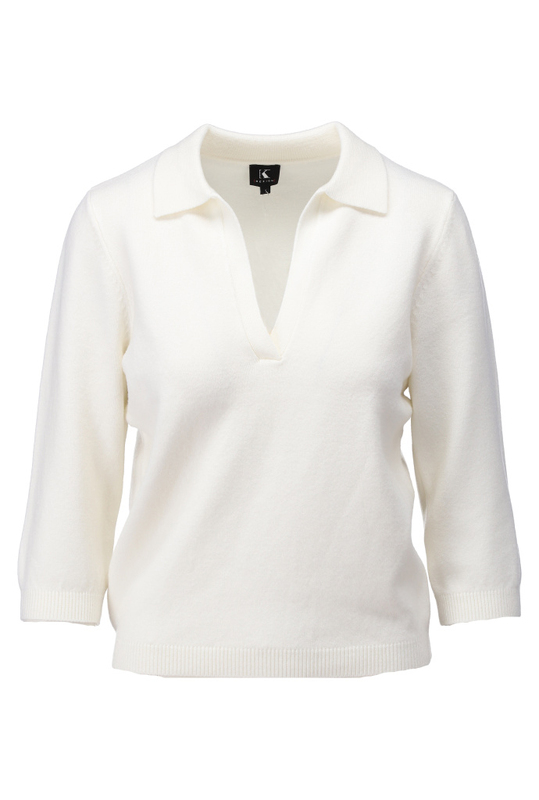 Pull van het merk K-design in het Ecru