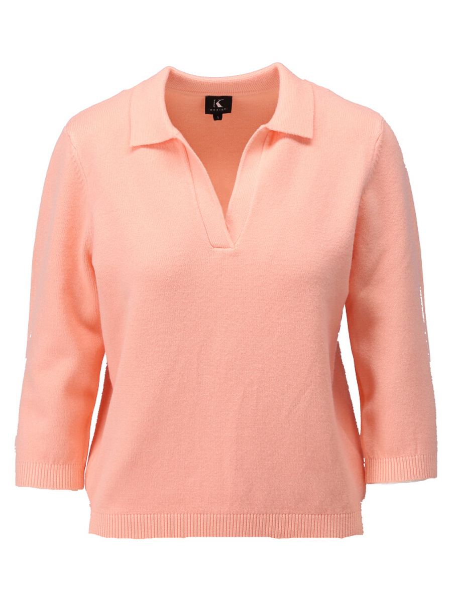Pull van het merk K-design in het Roze