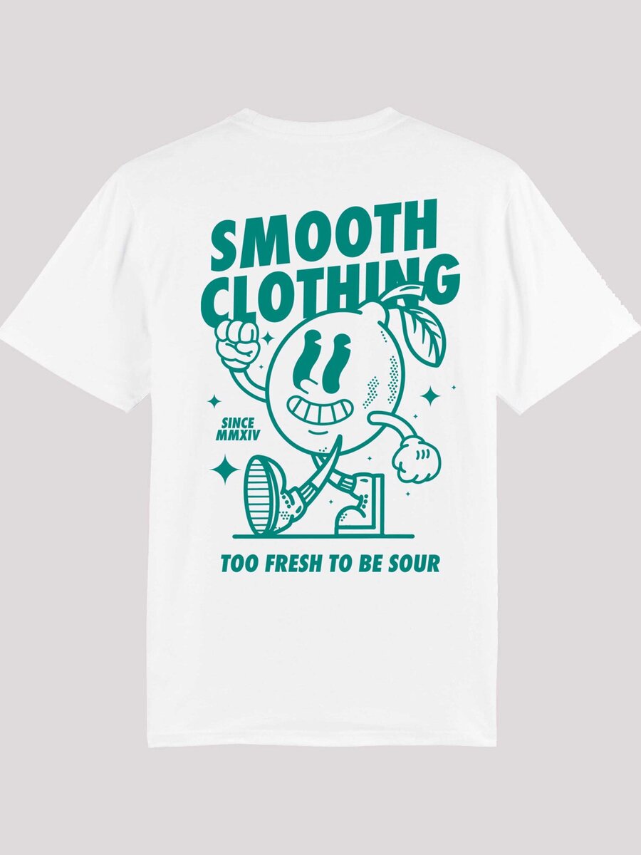 T-shirt van het merk Smooth in het Wit