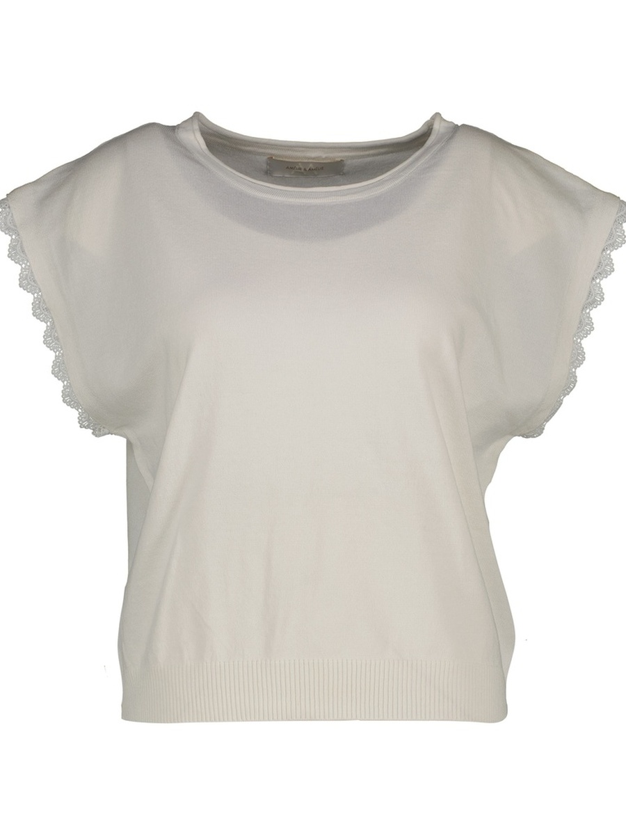 Pull van het merk Amelie&amelie in het Beige