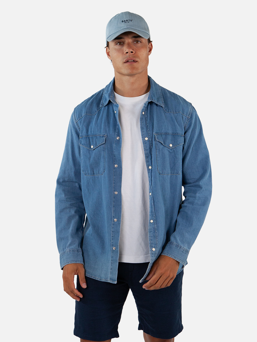Pet van het merk Barts in het Jeans