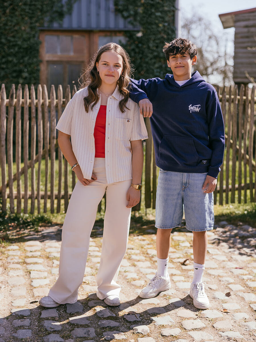 Hemd van het merk Dickies in het Ecru