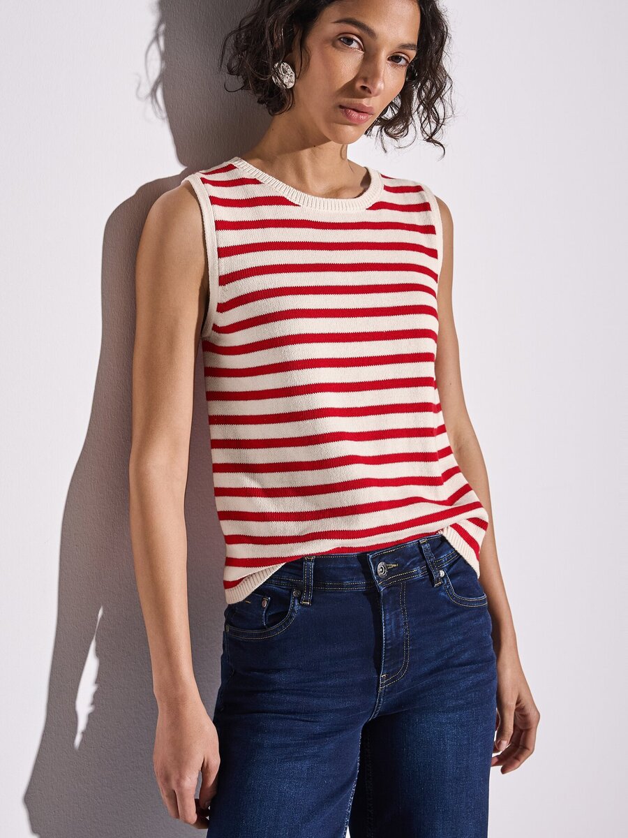 Pull van het merk Street One in het Rood