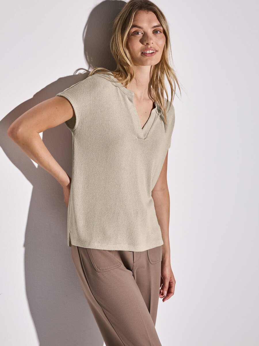 Bloes van het merk Street One in het Beige