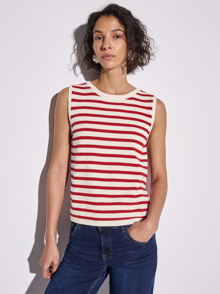 Pull van het merk Street One in het Rood