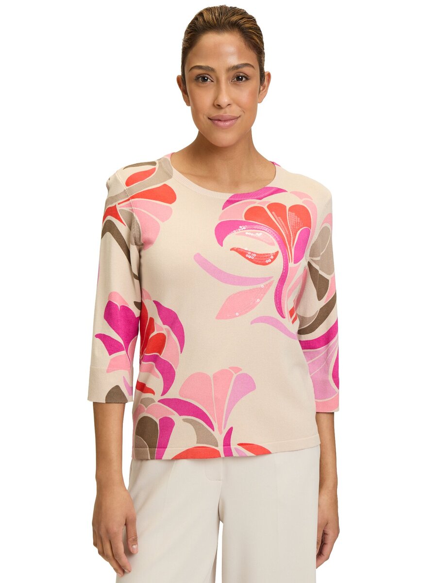 Pull van het merk Betty Barclay in het Beige