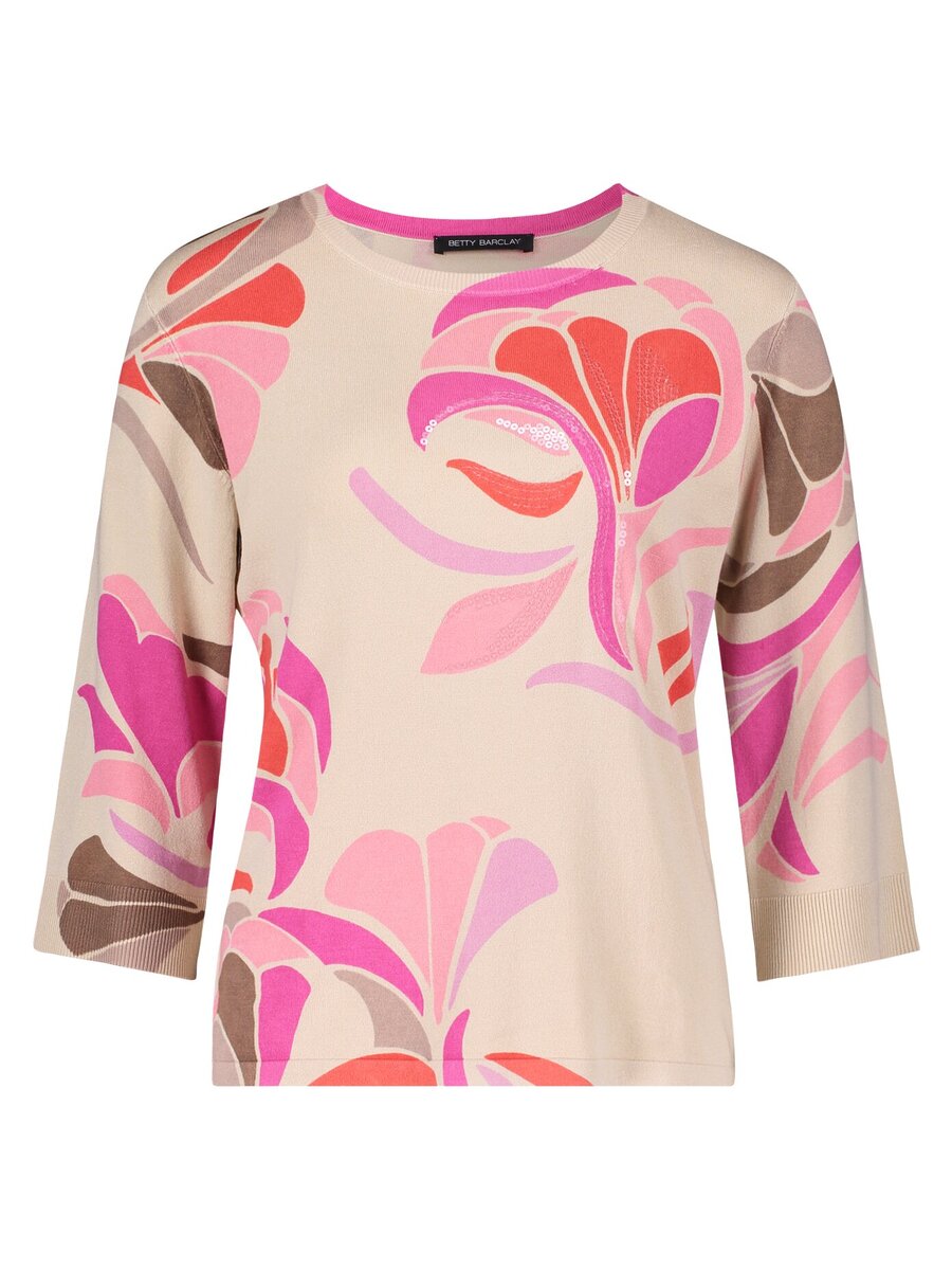 Pull van het merk Betty Barclay in het Beige