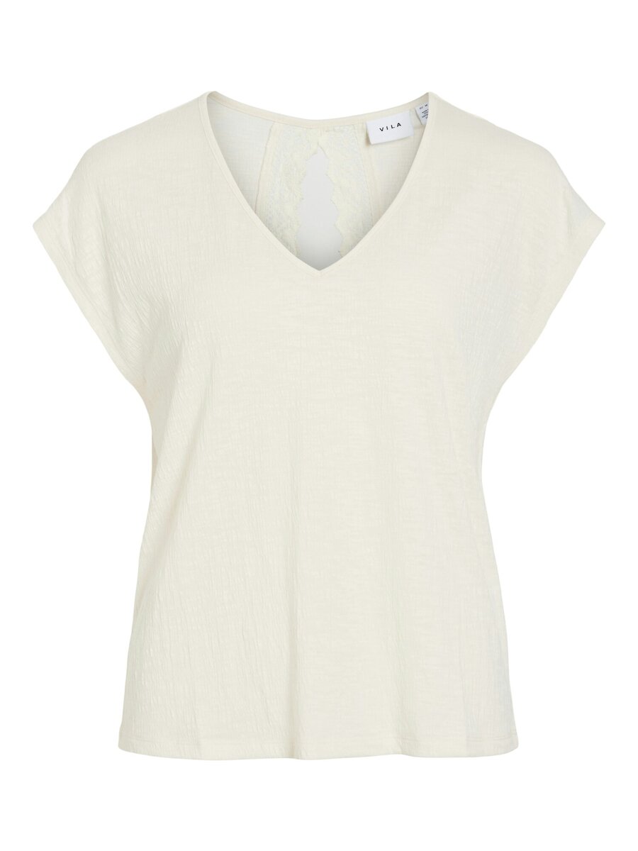 Top van het merk Vila in het Beige