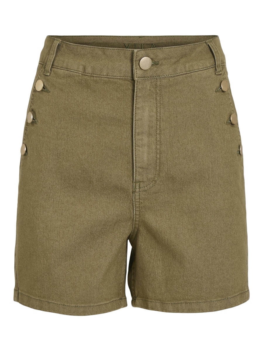Short van het merk Vila in het Kaki