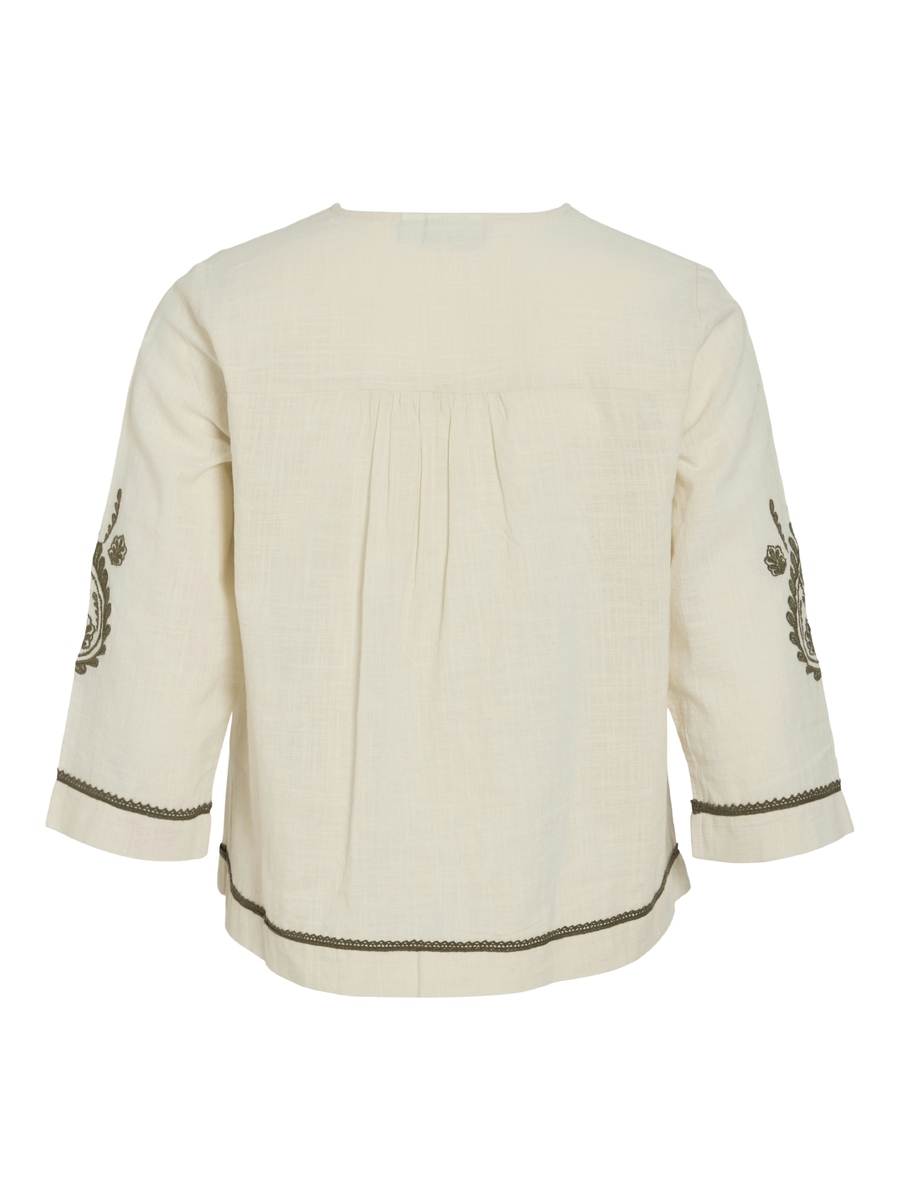Top van het merk Vila in het Beige
