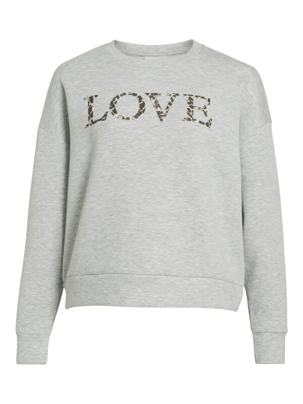 Sweater van het merk Vila in het Grijs