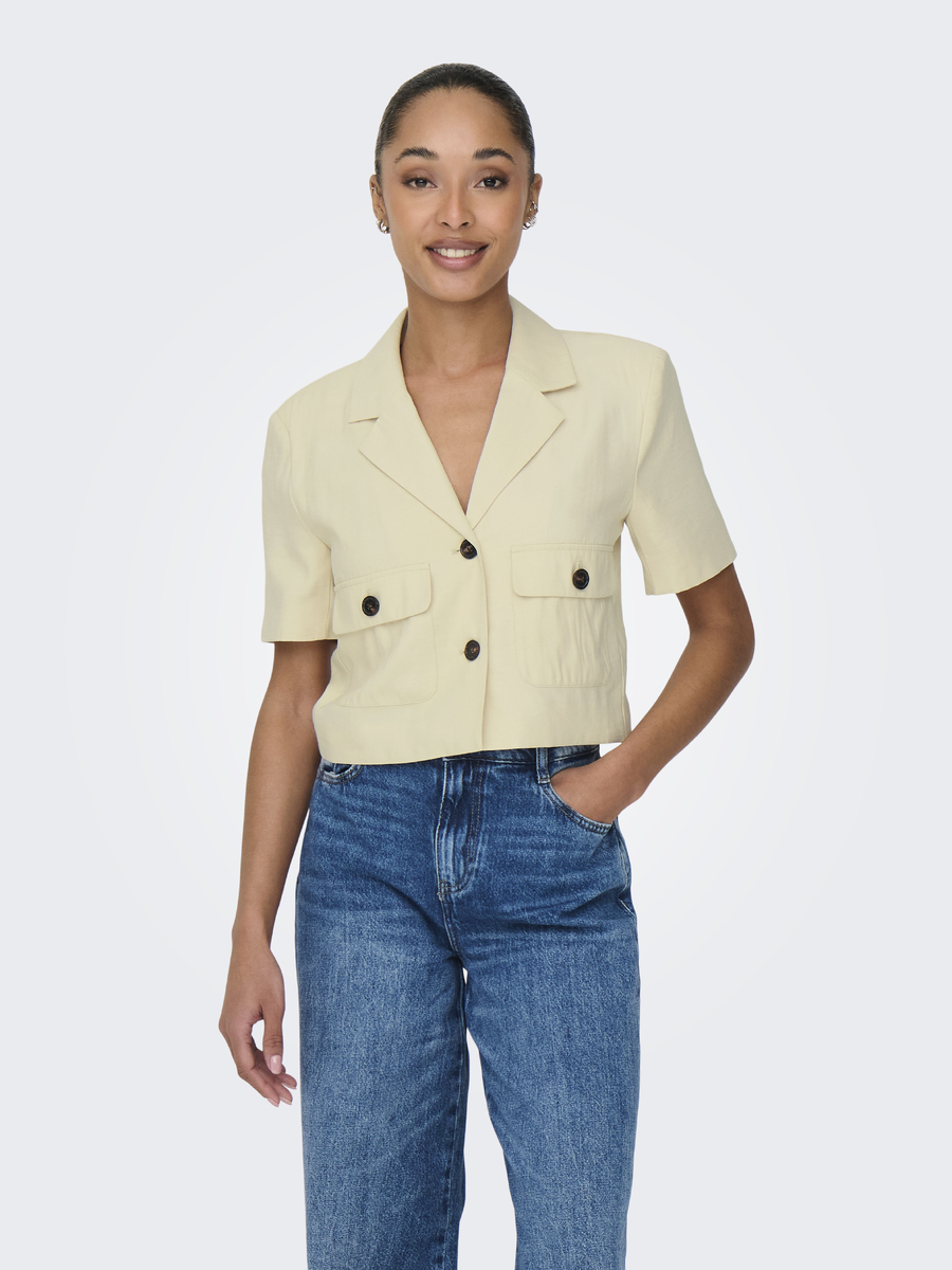 Blazer van het merk Jdy in het Beige