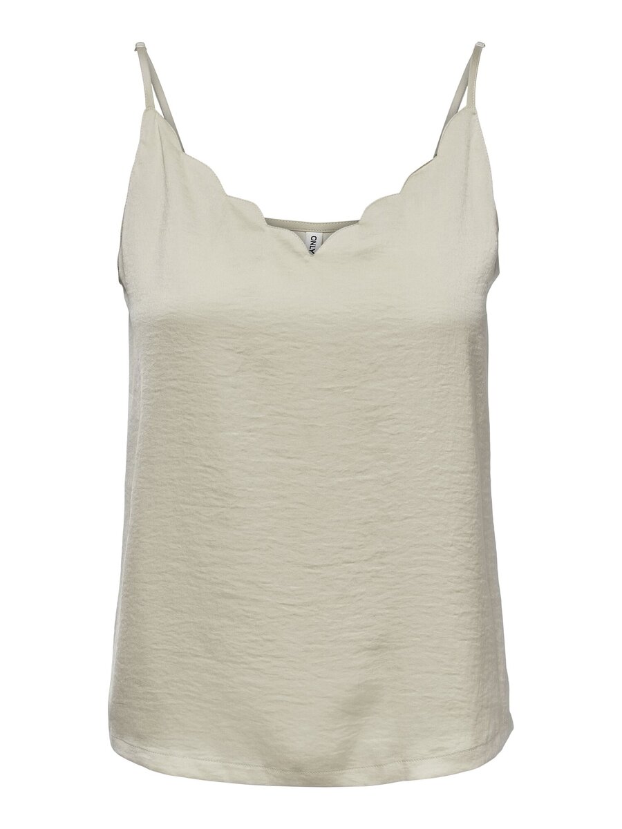 Top van het merk Only Carmakoma in het Beige