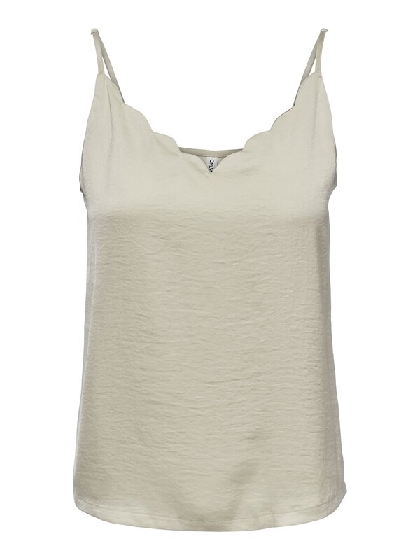 Top van het merk Only Carmakoma in het Beige