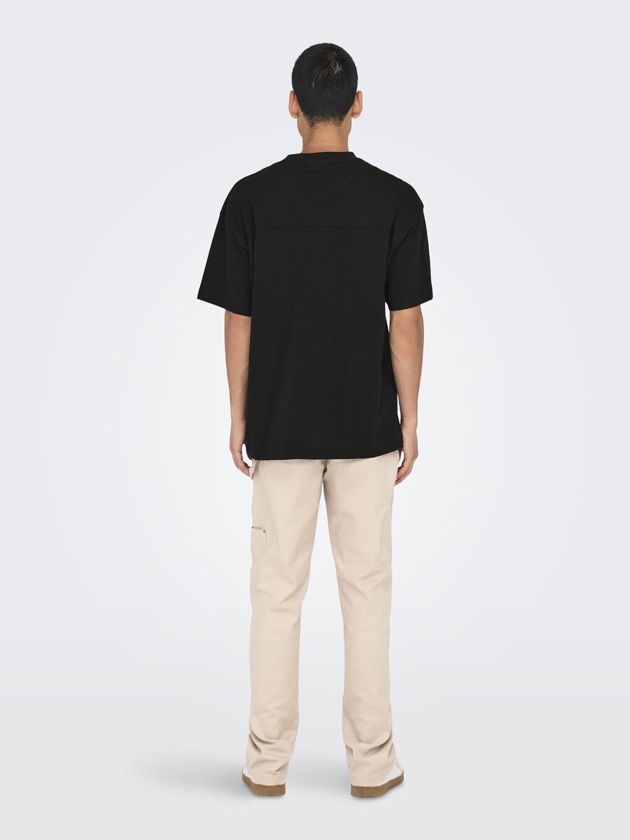 T-shirt van het merk Only & Sons in het Zwart