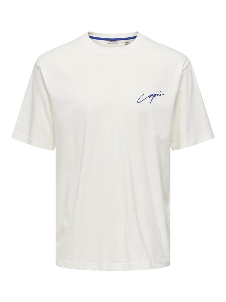 T-shirt van het merk Only & Sons in het Marine