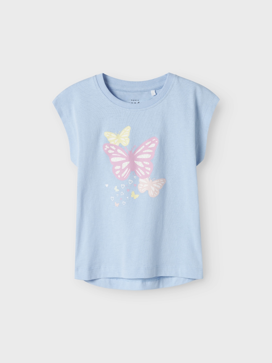 T-shirt van het merk Name It in het Blauw