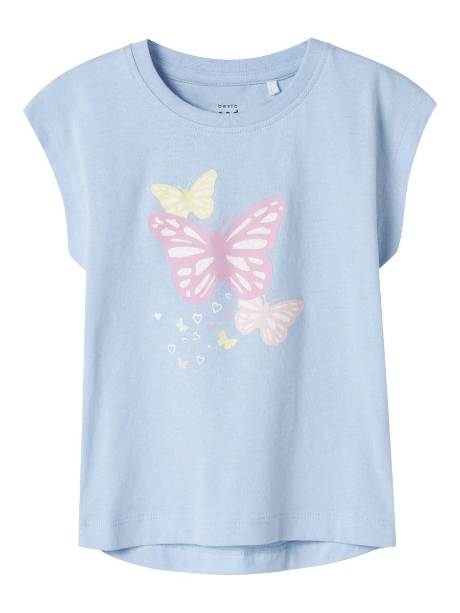 T-shirt van het merk Name It in het Blauw