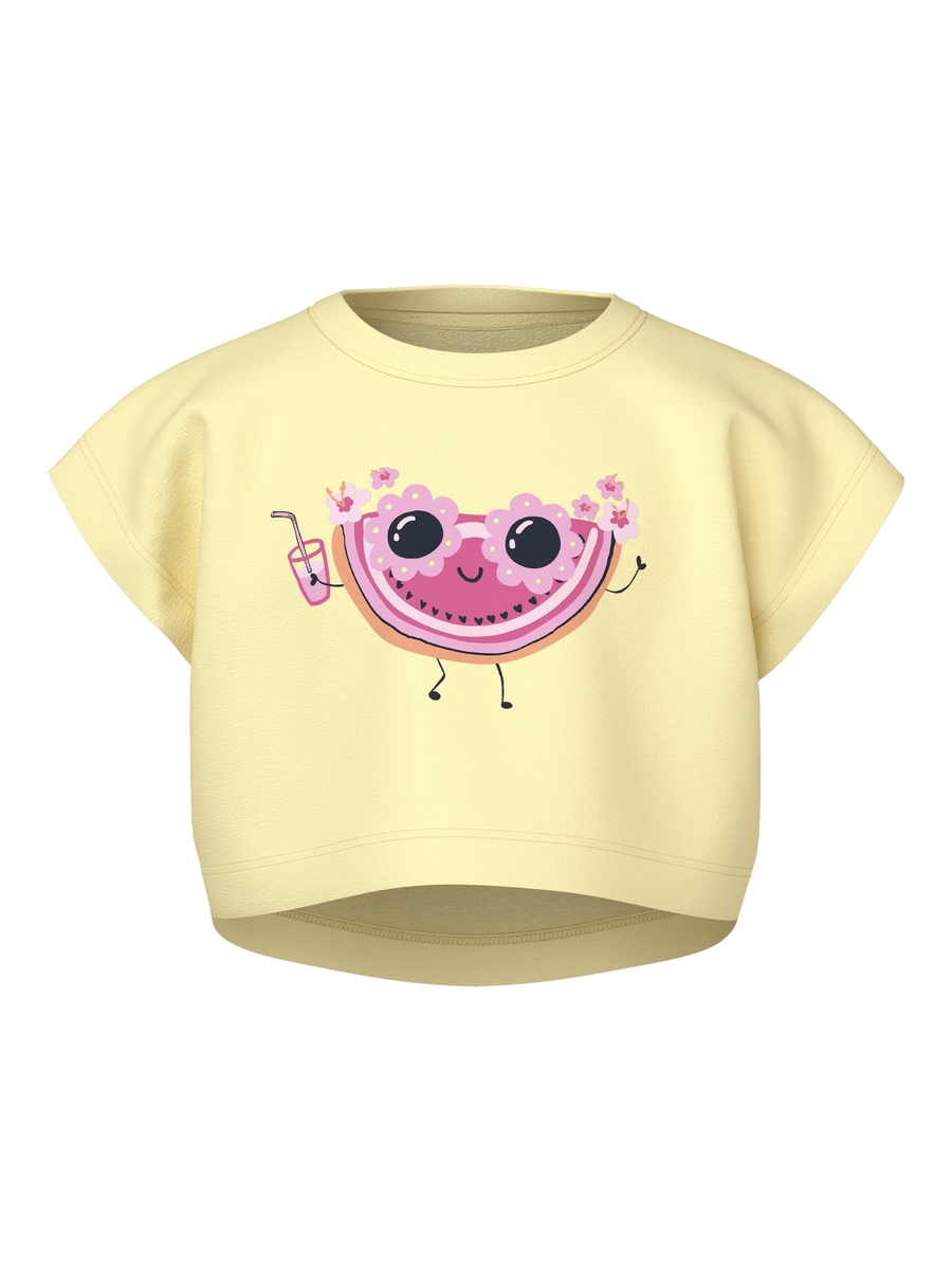 T-shirt van het merk Name It in het Geel