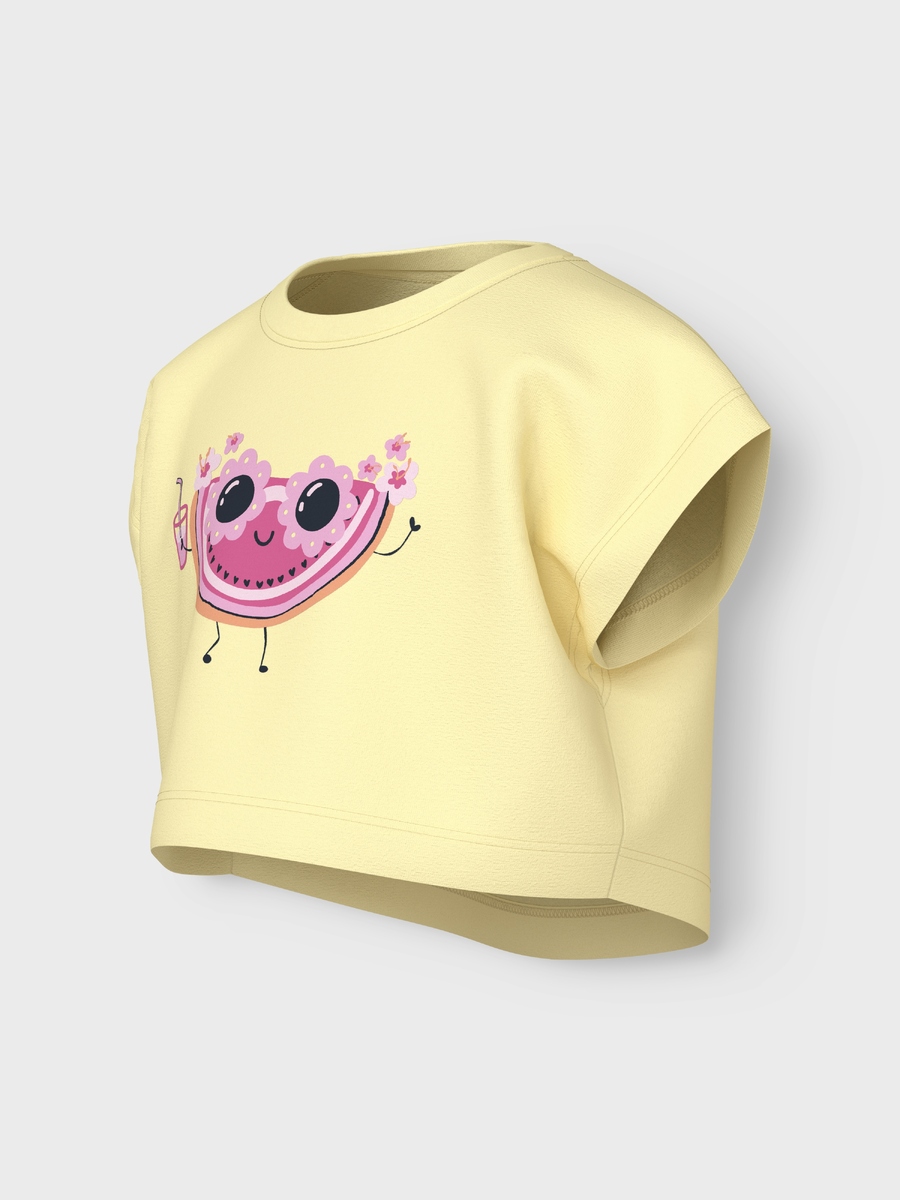 T-shirt van het merk Name It in het Geel