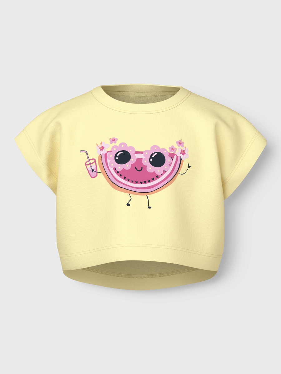 T-shirt van het merk Name It in het Geel