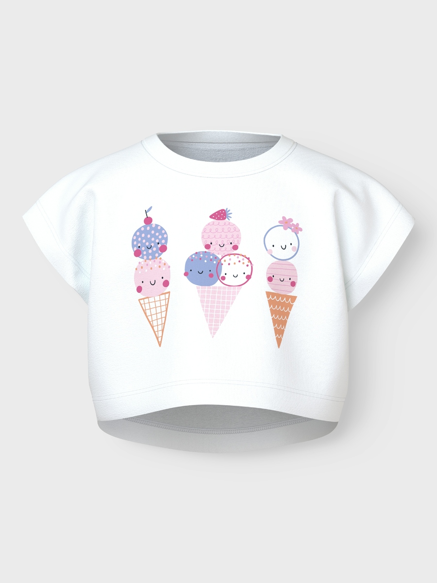 T-shirt van het merk Name It in het Wit