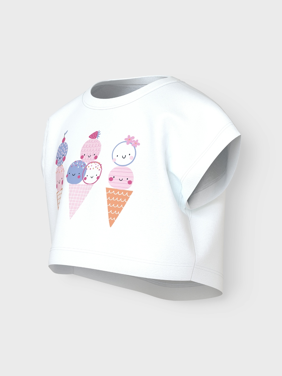 T-shirt van het merk Name It in het Wit