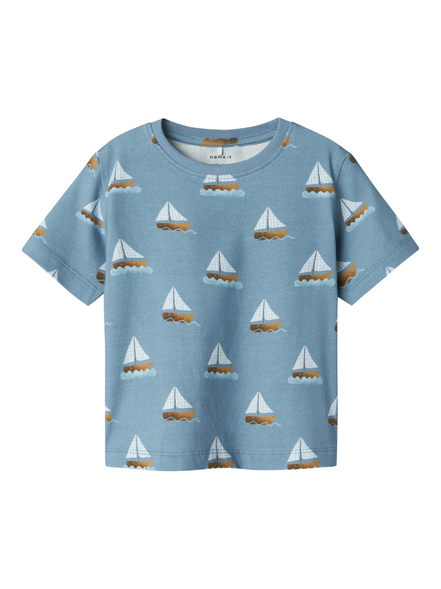 T-shirt van het merk Name It in het Blauw
