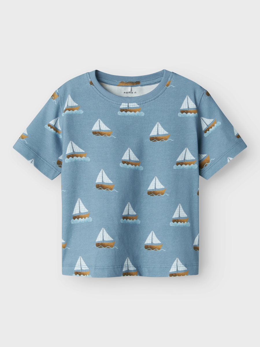 T-shirt van het merk Name It in het Blauw