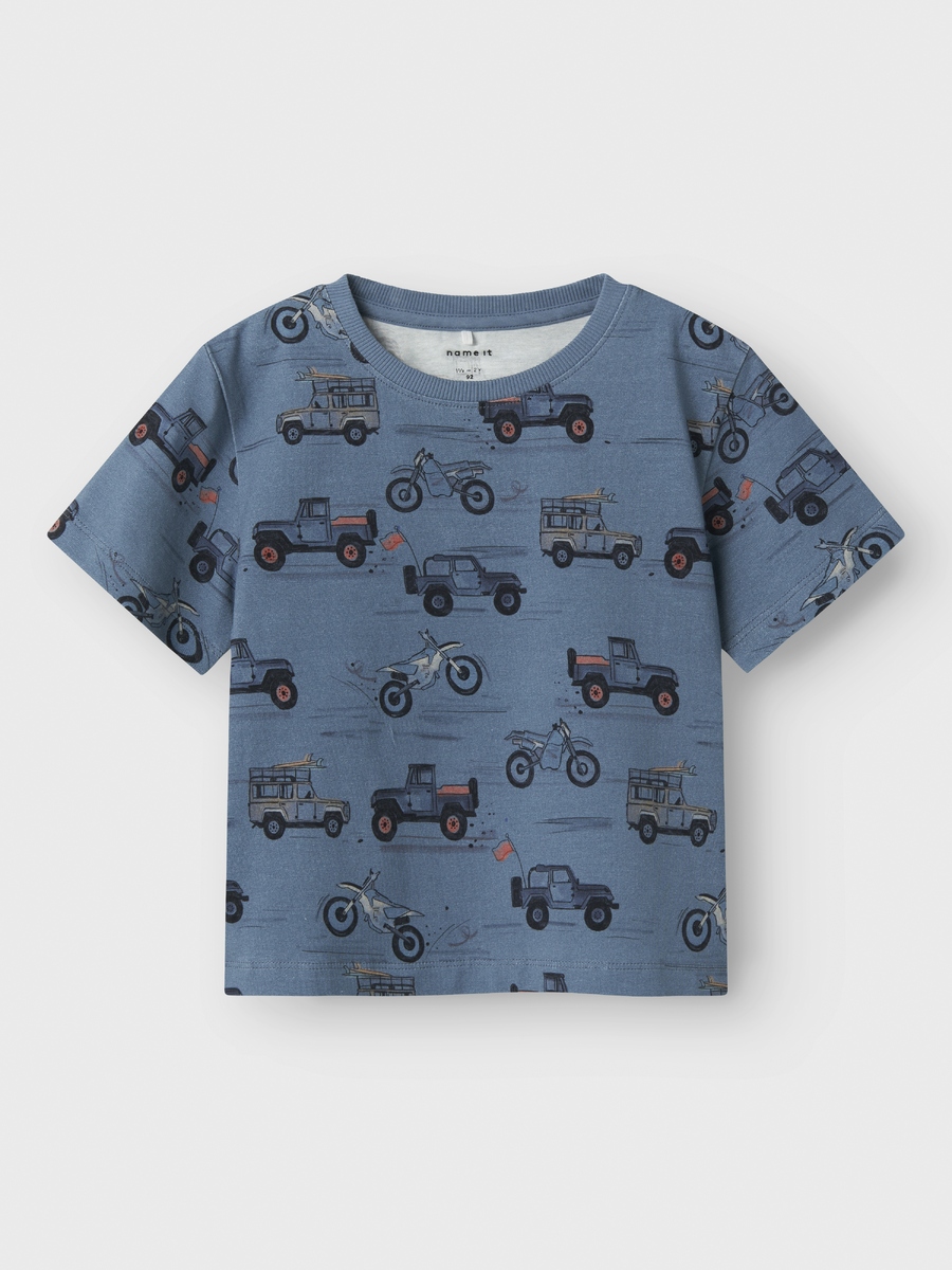 T-shirt van het merk Name It in het Blauw