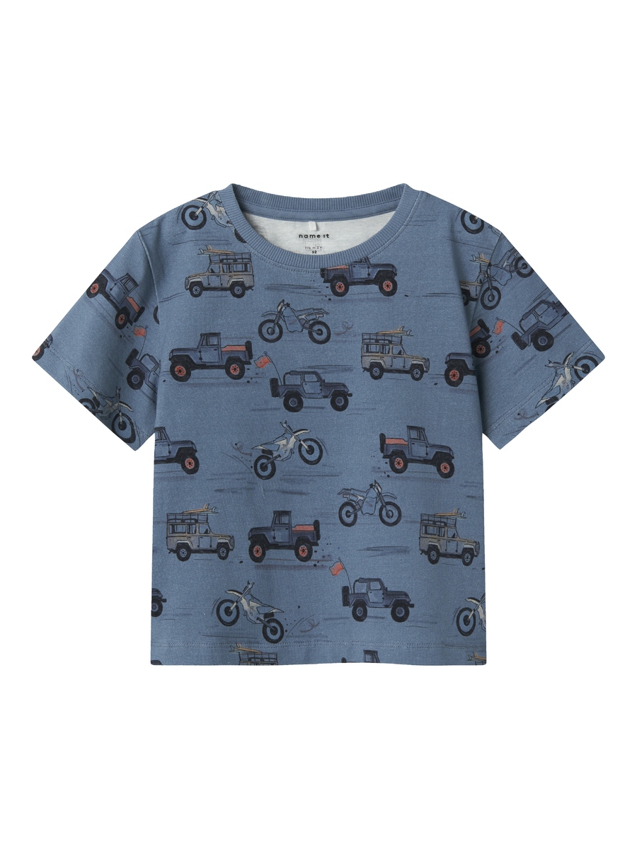 T-shirt van het merk Name It in het Blauw